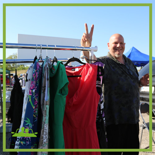 Service Flohmarkt für Aussteller + Besucher